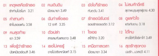 เพลงประกอบละคร - รวมรักจากละคร VCD1376-web2